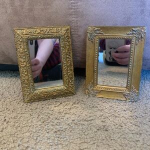 Gold Ornate Art & Decals Wall Decor